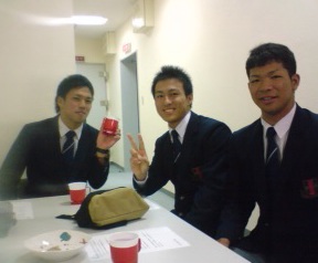 興南高校ナインに会ったよ♪