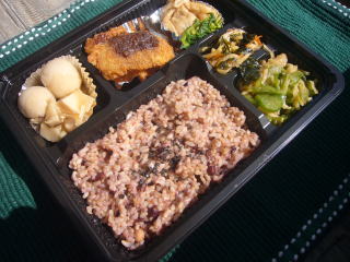 お弁当@ベランダ