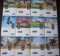 ブッダを読む母娘。