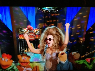 Lady gaga and the muppets